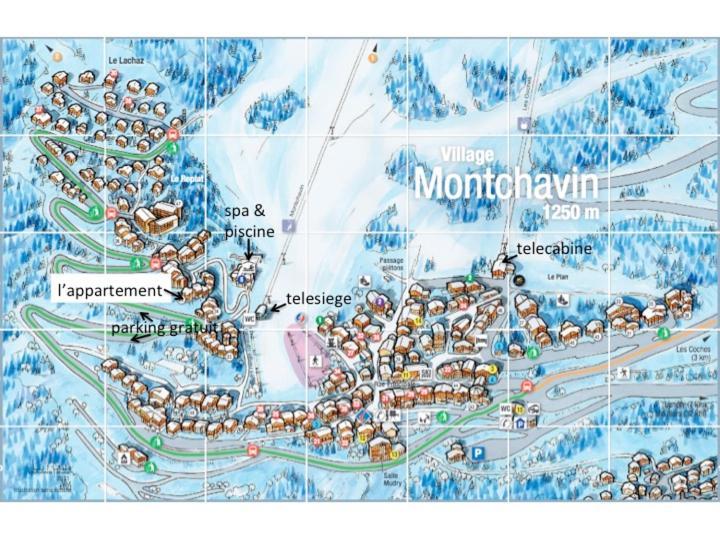 Apartament Montchavin La Plagne, Pistes 50M, Balcon Vue Mont Blanc Zewnętrze zdjęcie